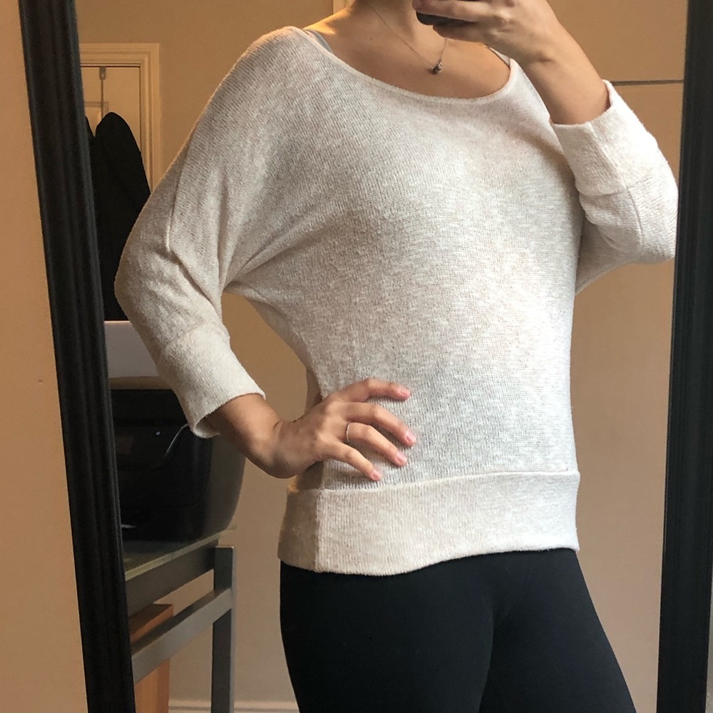 Forever 21 Gold Fleck Sweater